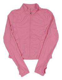 Ružová prepínaci športová crop mikina PRIMARK
