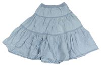 Svetlomodrá rifľová sukňa Zara