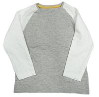 Sivo-biele tričko M&S