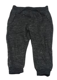 Černé melírované tepláky Primark