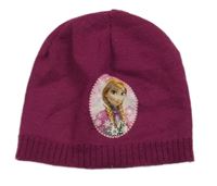 Vínová čepice s Annou Disney