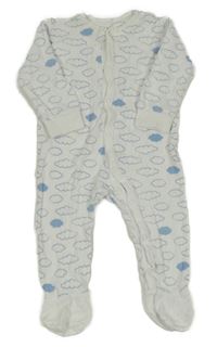 Biely overal s mraky Lupilu