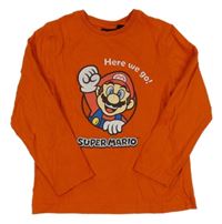 Červené tričko s Mariem Primark