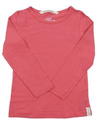 Tmavoružové tričko H&M