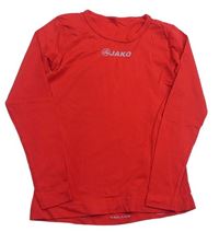 Červené funkčné spodné tričko s logom Jako