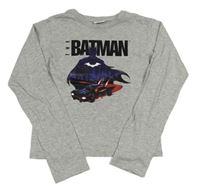 Sivé tričko s Batmanem