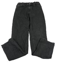 Tmavošedé slim fit rifle H&M