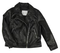 Černý koženkový křivák Primark