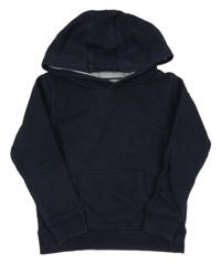 Tmavomodrá mikina s kapucňou M&S