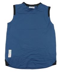 Tmavomodré sportovní tílko Zara