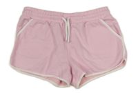 Svetloružové teplákové kraťasy zn. Primark