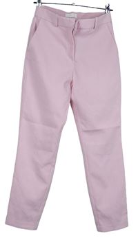 Dámske svetloružové nohavice H&M