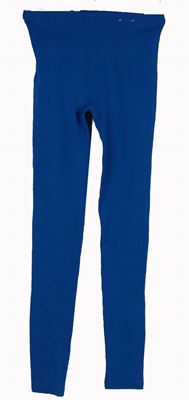 Dámské safírové žebrované sportovní legíny F&F