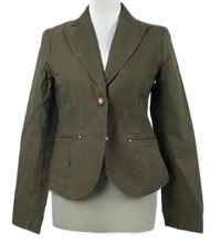 Dámské hnědé manšestrové sako H&M