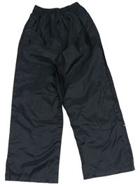 Čierne nepromokavé funkčné nohavice Regatta