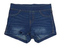 Modré tregínové kraťasy riflového vzhledu H&M