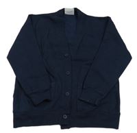 Tmavomodrá prepínaci mikina