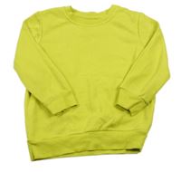 Neónově zelená mikina George