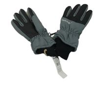 Nové - Šedo-černé zimní prstové rukavice Pep&Co