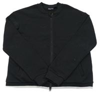 Čierna prepínaci crop mikina Pepperts