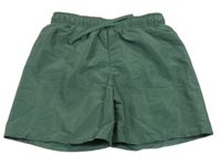 Tmavozelené plážové kraťasy H&M