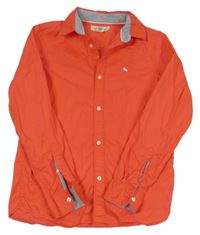 Růžová košile s výšivkou H&M