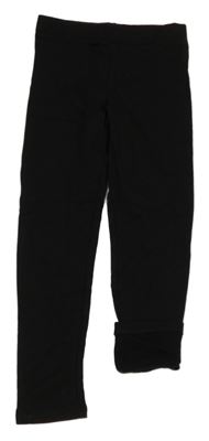 Čierne teplákové legíny H&M