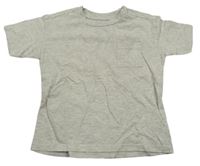 Sivé tričko s kapsičkou Nutmeg