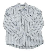 Svetlomodrá pruhovaná košeľa Tom Tailor