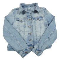 Svetlomodrá rifľová bunda Denim Co.