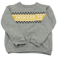 Sivá mikina s nápisom Pep&Co