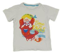 Bílé tričko s humrem C&A