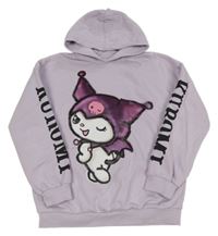 Lila mikina s Kuromi a kapucí C&A