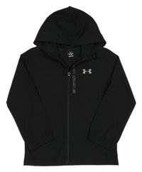 Černá šusťáková sportovní bunda s kapucí Under Armour