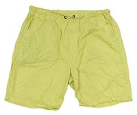 Citronové plátenné kraťasy zn. Next