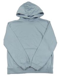 Modrošedá mikina s kapucňou H&M