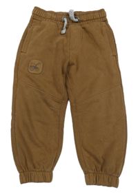 Hnědé cuff tepláky Cool Club 