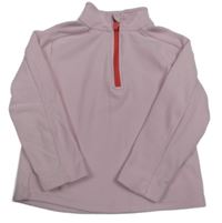 Svetloružová fleecová mikina Dunnes