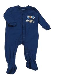 Tmavomodrý overal s balonky Lupilu