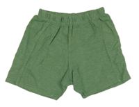 Zelené bavlnené kraťasy Zara