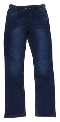 Tmavomodré teplákové rifle Y.F.K.