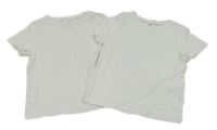 2x - Biele tričko H&M