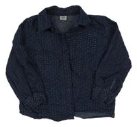 Tmavomodrá košeľa so vzorom Kiki&Koko