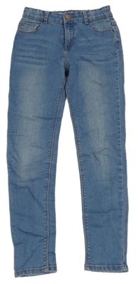 Modré skiny rifle Denim Co.