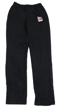 Černé funkční teplé tepláky Decathlon