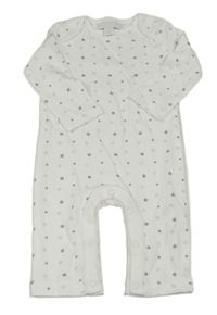 Biely overal s hviezdičkami the little white company
