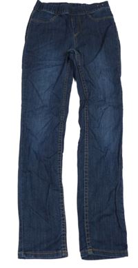 Tmavomodré riflové džegíny H&M