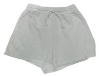 Bílé teplákové kraťasy H&M