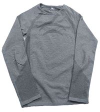 Sivé melírované spodné funkčné tričko Crane