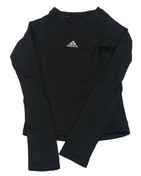 Černé tech fit triko Adidas